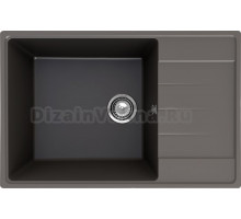 Мойка кухонная Ulgran Quartz Prima 760 асфальт