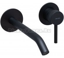 Смеситель для раковины Allen Brau Priority 5.31A03-31 С ВНУТРЕННЕЙ ЧАСТЬЮ матовый черный