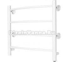 Полотенцесушитель электрический ARIS Ребро ПСК-10-51б 50х52, белый