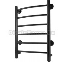 Полотенцесушитель электрический ARIS Ребро ПСК-10-52ч 40х60, черный
