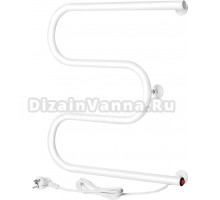 Полотенцесушитель электрический ARIS М-ки ПСН-05-52б 50х50, белый