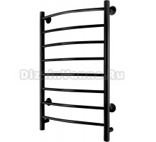 Полотенцесушитель электрический ARIS Ребро ПСК-10-53ч 50х80, черный