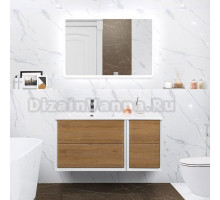 Мебель для ванной Cezares Bellagio 106 L rovere tabacco