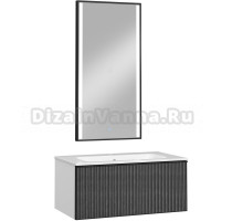 Мебель для ванной STWORKI Левангер 80 белая матовая