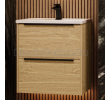 Тумба с раковиной La Fenice Tesoro 60, дуб небраска натуральный