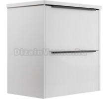 Тумба с раковиной La Fenice Tesoro 60, платиновый белый