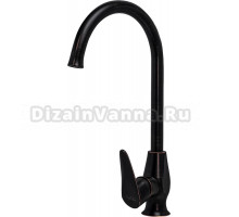 Смеситель для кухни Профсан Steel PSM-301-3 черный, бронза