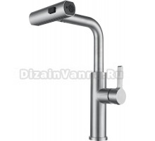 Смеситель для кухни Профсан Steel PSM-300-96 сталь