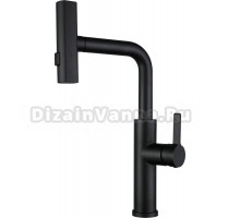 Смеситель для кухни Профсан Steel PSM-307-96 черный