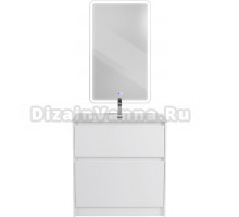 Мебель для ванной BelBagno Kraft 80 напольная, bianco opaco, раковина BB800ETL