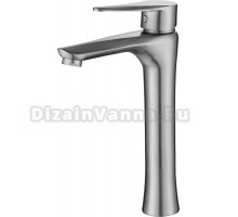 Смеситель для раковины Профсан Steel PSM-300-6 сталь