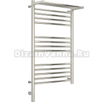Полотенцесушитель электрический Сунержа Богема 3.0 L 80х50 с полкой, хром