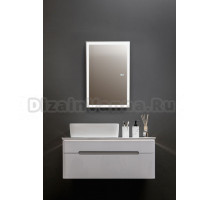 Зеркало-шкаф Silver Mirrors Киото Flip 50 с подсветкой, с антизапотевателем