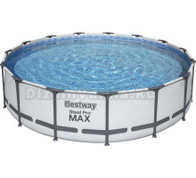 Каркасный бассейн Bestway Steel Pro Max 56950 BW 427х427х107 см