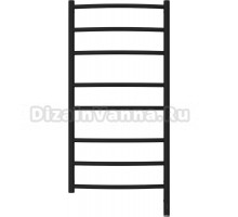Полотенцесушитель электрический Сунержа Галант 3.0 100х50 дуга, черный матовый R