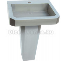 Раковина АнтиСанта LZ03-08+LZ03-14 55, нержавеющая сталь
