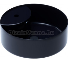 Раковина MORVARID Diana 1364440gb черная глянцевая