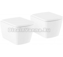 Комплект Унитаз подвесной Lavinia Boho Aveo Rimless 3306101R безободковый, с микролифтом + Унитаз подвесной Lavinia Boho Aveo Rimless 3306101R безободковый, с микролифтом