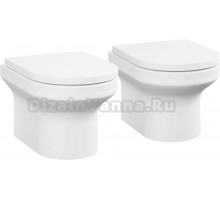 Комплект Унитаз подвесной Lavinia Boho Grance Hill Rimless 3307101R безободковый, с микролифтом +  Унитаз подвесной Lavinia Boho Grance Hill Rimless 3307101R безободковый, с микролифтом