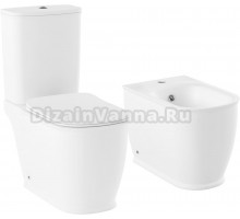 Комплект Унитаз напольный Lavinia Boho Bell Pro 33012020-33013030-33290100 с микролифтом + Биде напольное 33010040