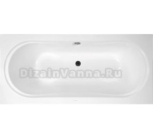 Акриловая ванна Vagnerplast Briana 170x75 см, с ножками, ультрабелая