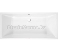 Акриловая ванна Vagnerplast Cavallo 180x80 см, с ножками, ультрабелая