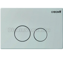 Кнопка смыва Creavit Terra GP9002.07 холодный серый