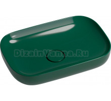 Раковина Wellsee Croquis 150305000 60, темно-зеленая