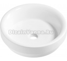 Раковина Wellsee Doux 150502000 40, глянцевая белая