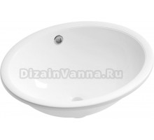 Раковина Wellsee Petrichor 151702000 50, глянцевая белая