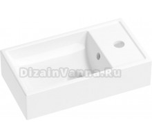 Раковина Wellsee WC Area 151801000 40, глянцевая белая