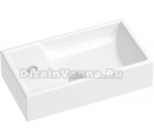 Раковина Wellsee WC Area 151802000 40, глянцевая белая