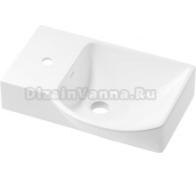 Раковина Wellsee WC Area 151808000 45, глянцевая белая