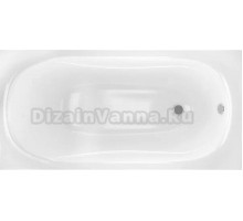 Акриловая ванна Lasko Classic 150x70 см, с ножками, с экраном