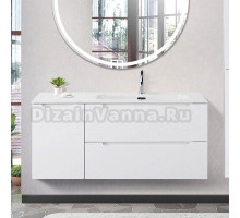 Тумба с раковиной BelBagno Etna 120 R 2 ящика. дверца, bianco lucido