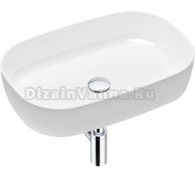 Раковина Lavinia Boho Bathroom Sink Slim 21520060 с сифоном и донным клапаном, хром