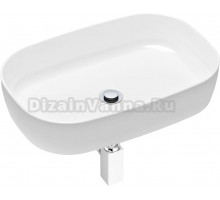 Раковина Lavinia Boho Bathroom Sink Slim 21520069 с сифоном и донным клапаном, хром