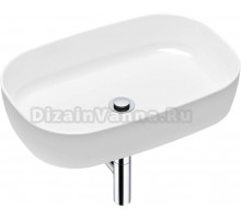 Раковина Lavinia Boho Bathroom Sink Slim 21520079 с сифоном и донным клапаном, хром