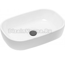 Раковина Lavinia Boho Bathroom Sink Slim 21520801 с донным клапаном, черный матовый