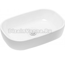 Раковина Lavinia Boho Bathroom Sink Slim 21520806 с донным клапаном, белый матовый