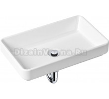 Раковина Lavinia Boho Bathroom Sink Slim 21520109 с сифоном и донным клапаном, хром