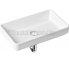 Раковина Lavinia Boho Bathroom Sink Slim 21520110 с сифоном и донным клапаном, хром