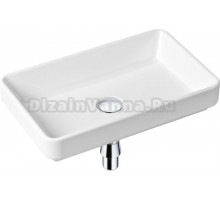 Раковина Lavinia Boho Bathroom Sink Slim 21520112 с сифоном и донным клапаном, хром