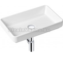 Раковина Lavinia Boho Bathroom Sink Slim 21520114 с сифоном и донным клапаном, хром