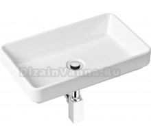 Раковина Lavinia Boho Bathroom Sink Slim 21520123 с сифоном и донным клапаном, хром