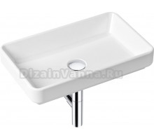 Раковина Lavinia Boho Bathroom Sink Slim 21520134 с сифоном и донным клапаном, хром