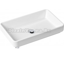 Раковина Lavinia Boho Bathroom Sink Slim 21520153 с сифоном и донным клапаном, хром