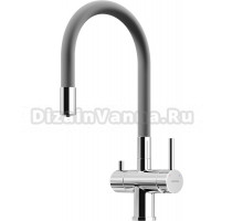 Смеситель для кухни Sancos Lucia SC4004CH с гибким изливом, хром