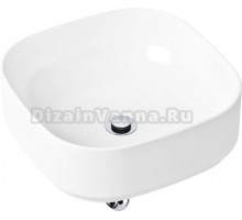 Раковина Lavinia Boho Bathroom Sink Slim 21520217 с сифоном и донным клапаном, хром