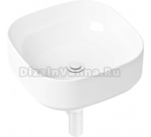 Раковина Lavinia Boho Bathroom Sink Slim 21520229 с сифоном и донным клапаном, белый матовый